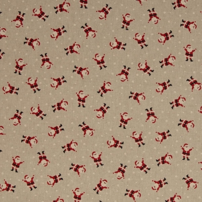 Canvas | EMBER Leinenoptik | Nikolaus Weihnachtsmann